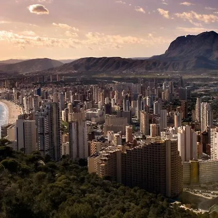 Skyline 5 Apartment With Private Balcony And Nice Views Benidorm Exterior photo